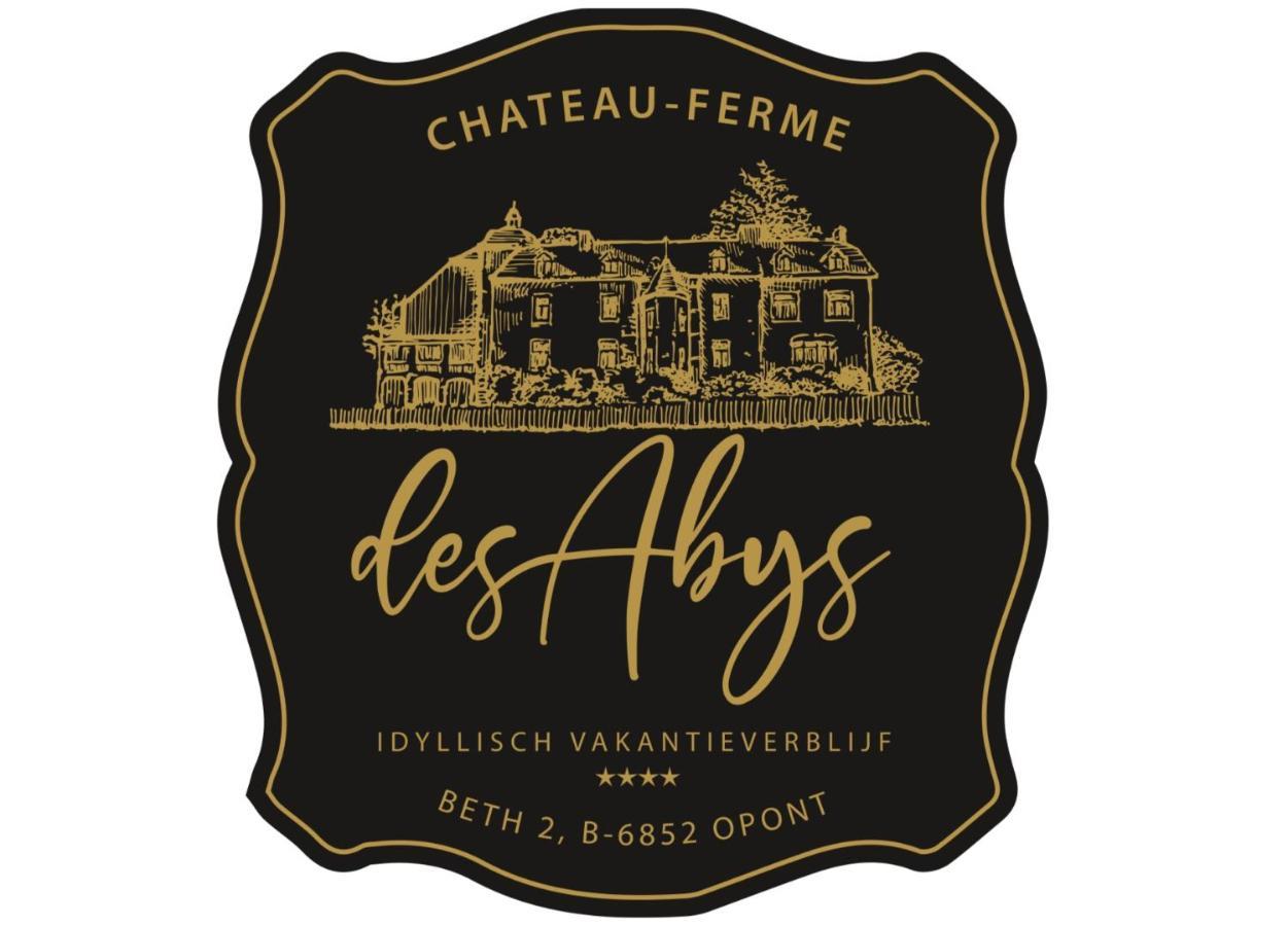 Château-ferme des Abys Paliseul Exterior foto